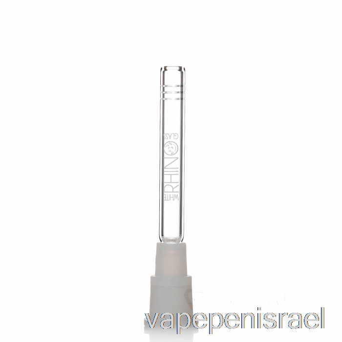חד פעמי Vape ישראל קרנף לבן היברידי למטה גזע 5 אינץ'